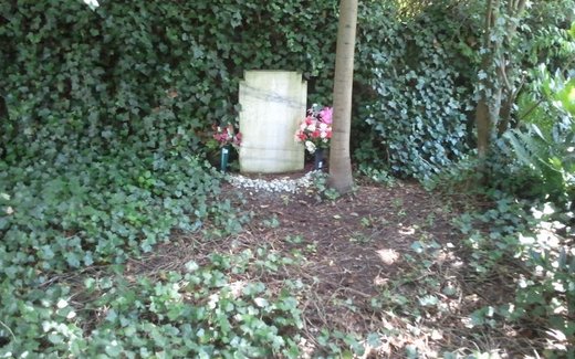 Ansicht der Kriegsgräberstätte Bohmte, Gemeindefriedhof