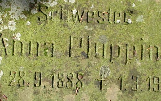 Ansicht der Kriegsgräberstätte Bissendorf - Schledehausen, Ev. - luth. Friedhof