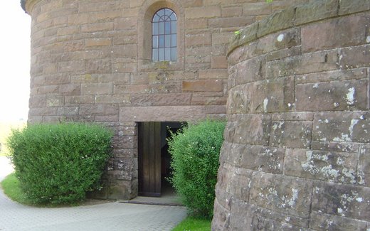 Ansicht der Kriegsgräberstätte Recogne-Bastogne