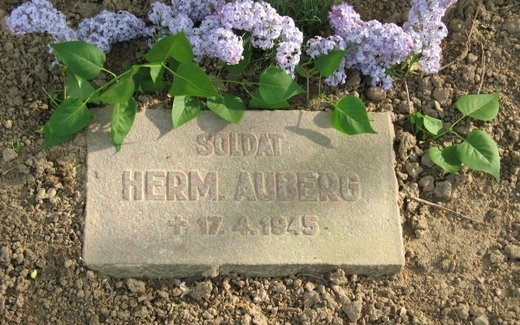 Ansicht der Kriegsgräberstätte Bensheim-Auerbach, Soldatenfriedhof