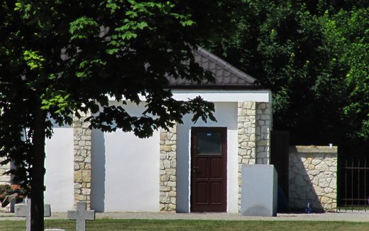 Ansicht der Kriegsgräberstätte Pulawy