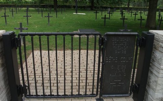 Ansicht der Kriegsgräberstätte Béthencourt-sur-Somme