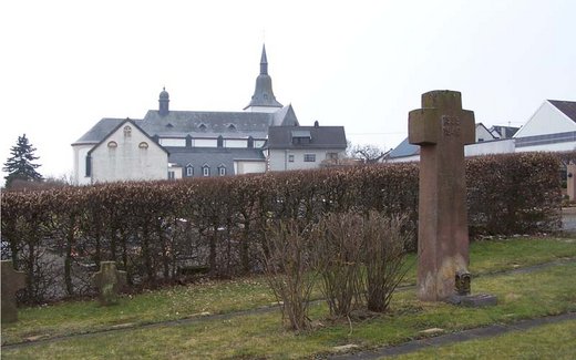 Ansicht der Kriegsgräberstätte Bleialf