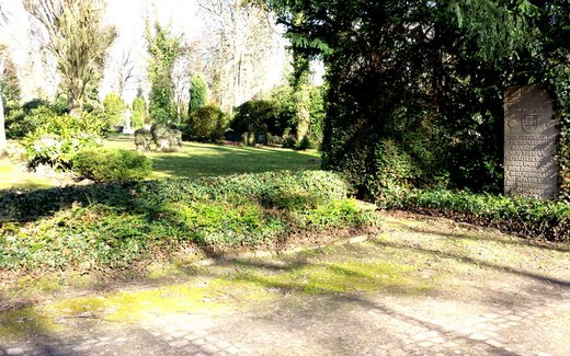 Ansicht der Kriegsgräberstätte Bad Bevensen, Ev.- luth. Friedhof