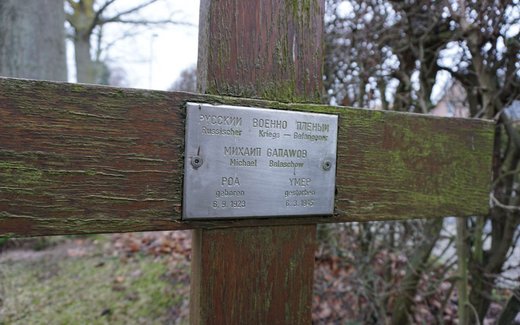 Ansicht der Kriegsgräberstätte Bockenem, Friedhof