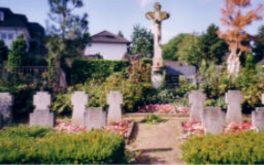 Ansicht der Kriegsgräberstätte Bonn-Lengsdorf-Gemeindefriedhof