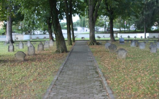 Ansicht der Kriegsgräberstätte Brasov