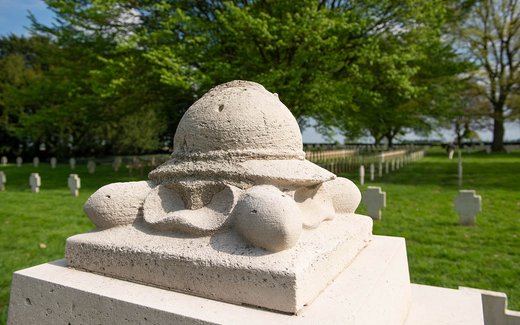 Ansicht der Kriegsgräberstätte Cambrai