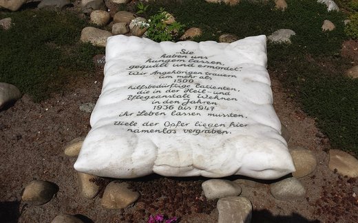 Ansicht der Kriegsgräberstätte Bad Zwischenahn - Ofen, Ev.- luth. Friedhof