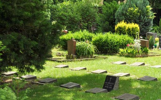 Ansicht der Kriegsgräberstätte Berlin-Charlottenburg, Luisen-Friedhof I