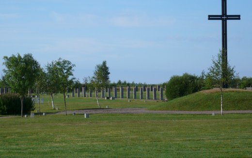 Ansicht der Kriegsgräberstätte Sologubowka