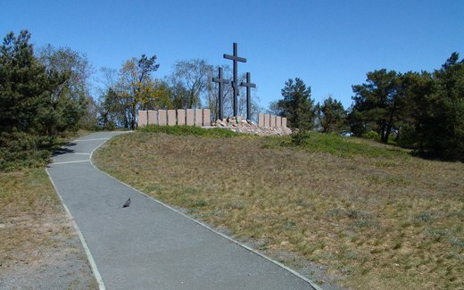 Ansicht der Kriegsgräberstätte Baltijsk
