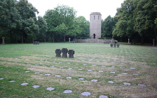 Ansicht der Kriegsgräberstätte Bitburg-Kolmeshöhe