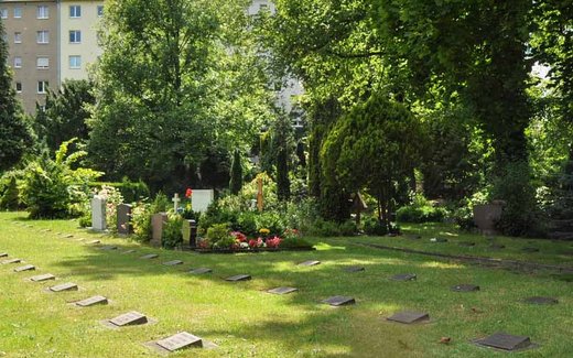 Ansicht der Kriegsgräberstätte Berlin-Charlottenburg, Luisen-Friedhof I