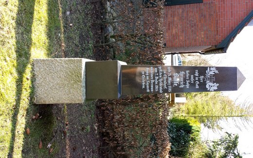 Ansicht der Kriegsgräberstätte Bienenbüttel - Wichmannsburg, Ev.- luth. Friedhof