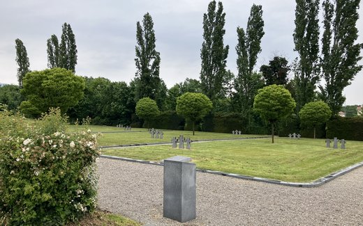Ansicht der Kriegsgräberstätte Zagreb-Mirogoj