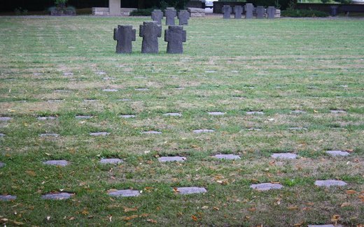 Ansicht der Kriegsgräberstätte Bitburg-Kolmeshöhe