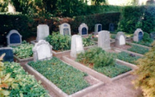 Ansicht der Kriegsgräberstätte Bonn-Friesdorf