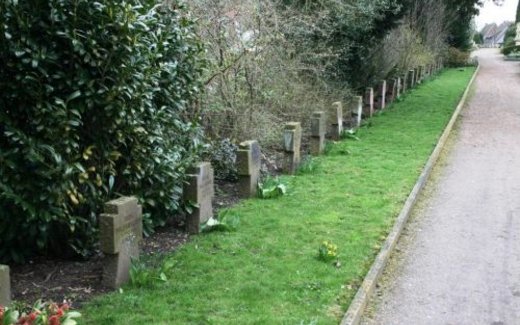 Ansicht der Kriegsgräberstätte Billerbeck-Katholischer Friedhof