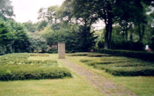 Ansicht der Kriegsgräberstätte Bochum-Höntrop