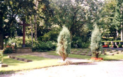 Ansicht der Kriegsgräberstätte Bonn-Endenicher
