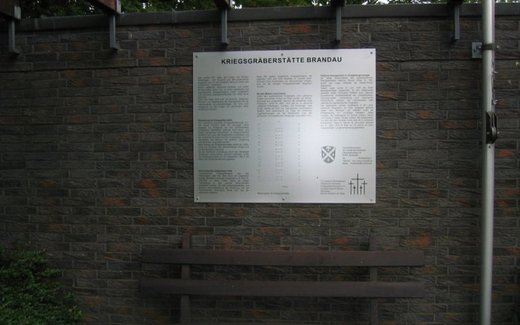 Ansicht der Kriegsgräberstätte Modautal-Brandau