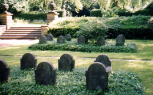 Ansicht der Kriegsgräberstätte Bochum-Blumenstraße