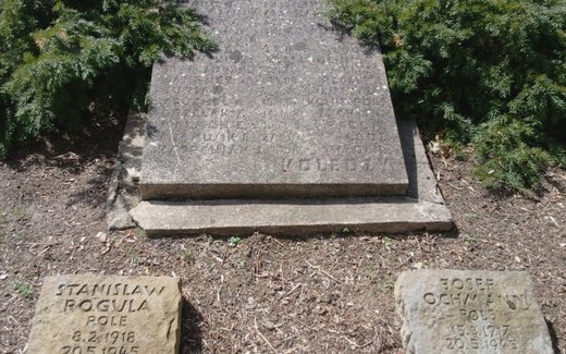 Ansicht der Kriegsgräberstätte Bomlitz, Ev.-luth. Friedhof