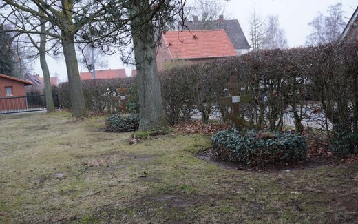 Ansicht der Kriegsgräberstätte Bockenem, Friedhof
