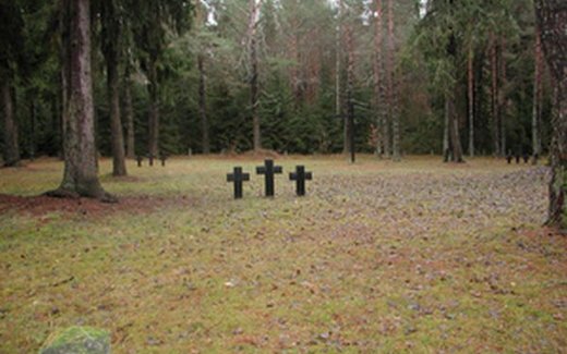 Ansicht der Kriegsgräberstätte Berjosowka II. WK