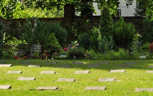 Ansicht der Kriegsgräberstätte Berlin-Charlottenburg, Luisen-Friedhof I