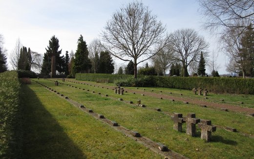 Ansicht der Kriegsgräberstätte Frankenberg/Eder, Stadtfdh.