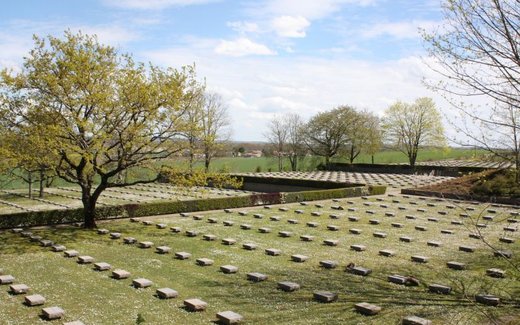 Ansicht der Kriegsgräberstätte Berneuil