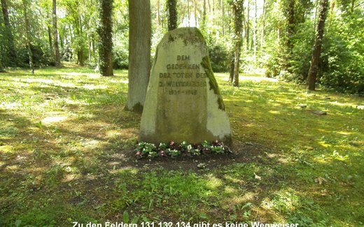 Ansicht der Kriegsgräberstätte Berlin-Zehlendorf, Waldfriedhof Zehlendorf II