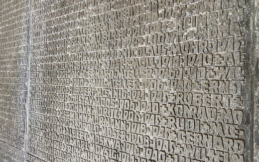 Ansicht der Kriegsgräberstätte Oslo-Alfaset