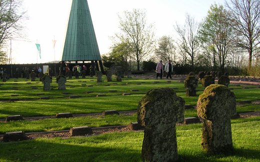 Ansicht der Kriegsgräberstätte Modautal-Brandau