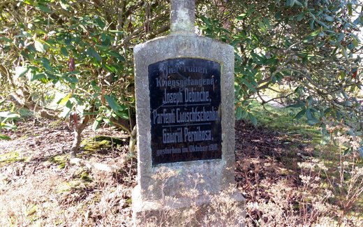 Ansicht der Kriegsgräberstätte Bienenbüttel - Wichmannsburg, Ev.- luth. Friedhof