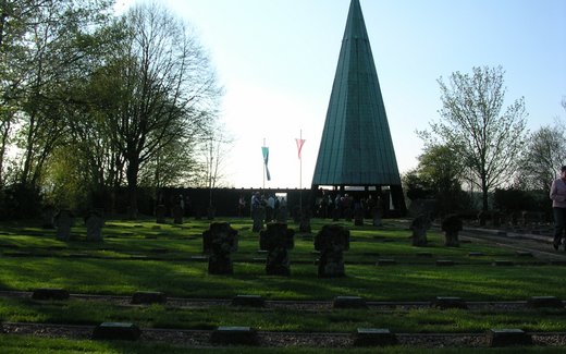 Ansicht der Kriegsgräberstätte Modautal-Brandau