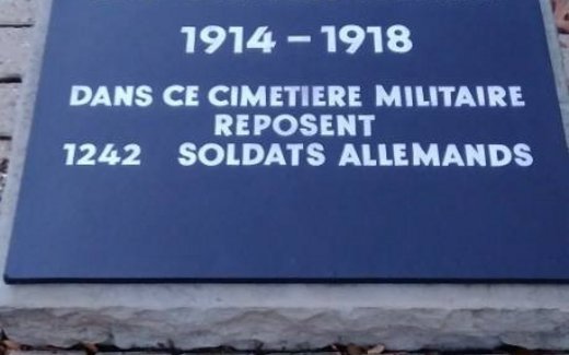 Ansicht der Kriegsgräberstätte Béthencourt-sur-Somme