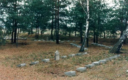 Ansicht der Kriegsgräberstätte Zamosc