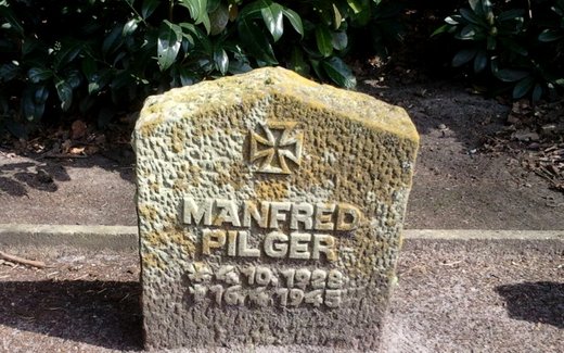 Ansicht der Kriegsgräberstätte Bomlitz - Borg, Ev.-luth. Friedhof