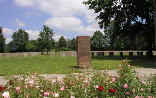 Ansicht der Kriegsgräberstätte Niederbronn-les-Bains