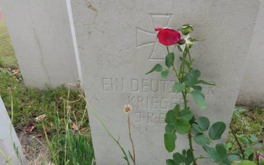 Ansicht der Kriegsgräberstätte Bethune