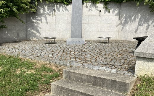 Ansicht der Kriegsgräberstätte Zagreb Gornje Vrapce