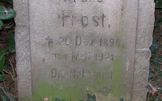 Ansicht der Kriegsgräberstätte Bissendorf - Schledehausen, Ev. - luth. Friedhof