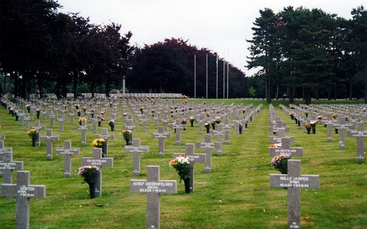 Ansicht der Kriegsgräberstätte Ysselsteyn