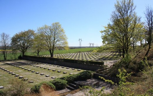 Ansicht der Kriegsgräberstätte Berneuil