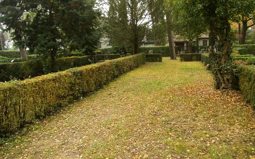 Ansicht der Kriegsgräberstätte Berlin-Zehlendorf, Friedhof Nikolassee